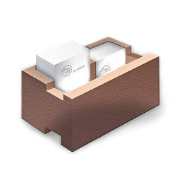 Вкладыши в бетонные блоки